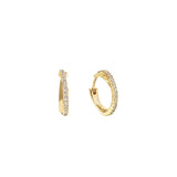 Dualité Hoops Small Gold
