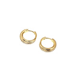 Dualité Hoops Small Gold