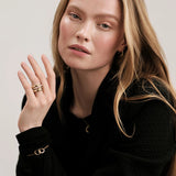 Dualité Hoops Small Gold