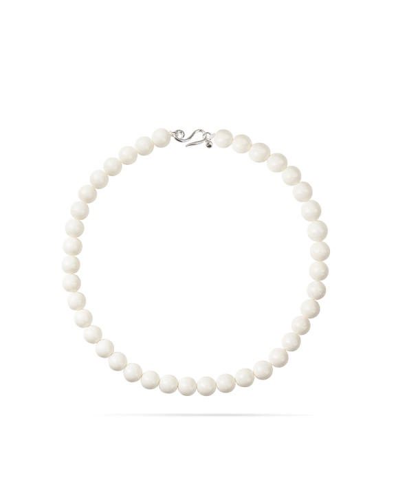 ANI Jewels - Cream Bead Necklace