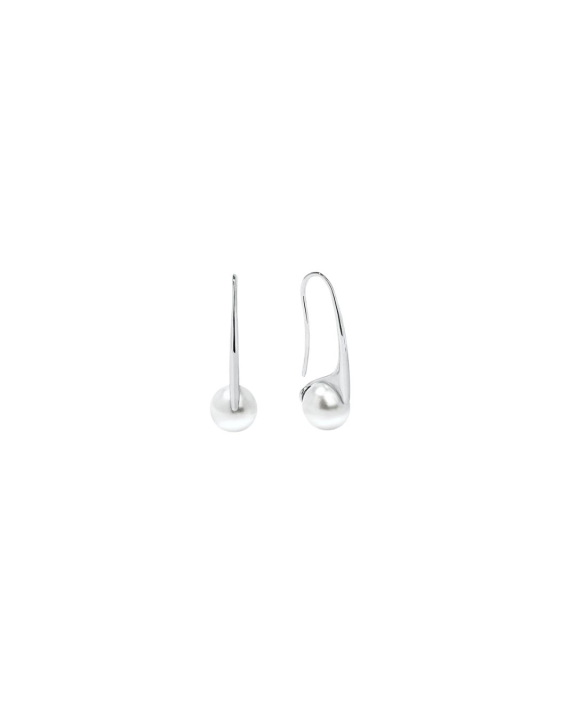 ANI Jewels - Drip Pearl Earrings Silver - Silverörhängen