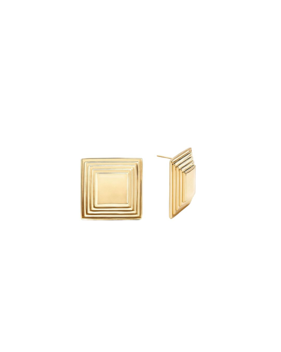 ANI Jewels - Pyra Earrings Gold - Guldörhängen