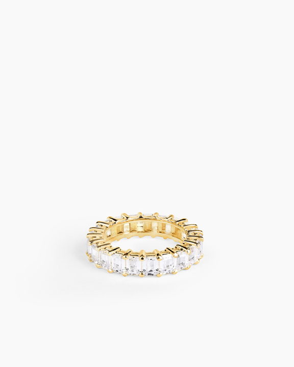 ANI Jewels - Eternity Emerald Ring Gold - Guldring