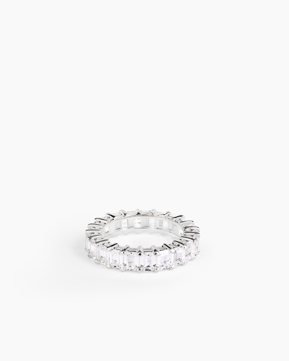 ANI Jewels - Eternity Emerald Ring Silver - Silverring
