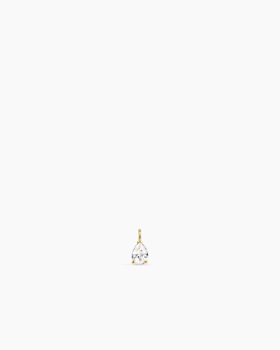 Pear Charm Gold