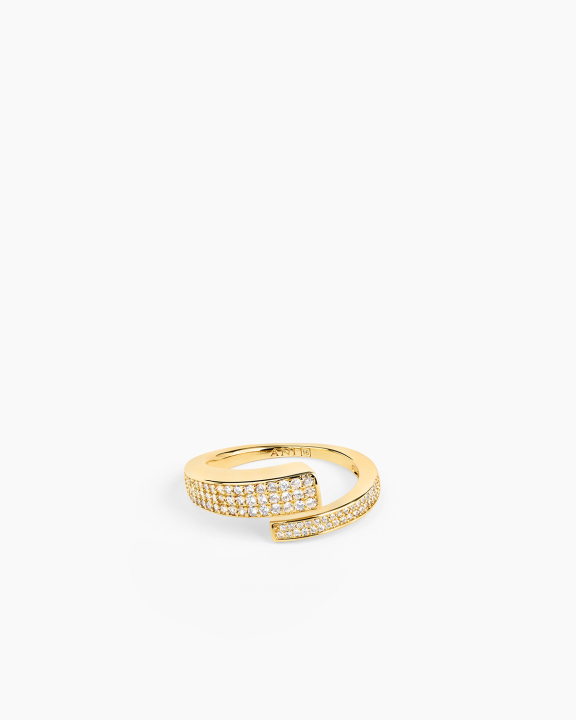 ANI Jewels - Pen Pavé Ring Gold - Guldring