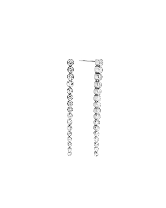 ANI Jewels - Drip Earrings Silver - Silverörhängen