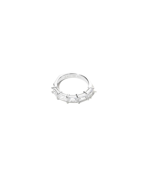 ANI Jewels - Half Baguette Ring Silver - Silverring