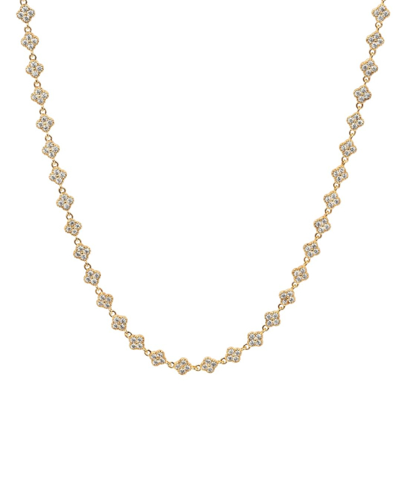 ANI Jewels - Blossom Necklace Gold - Guldhalsband
