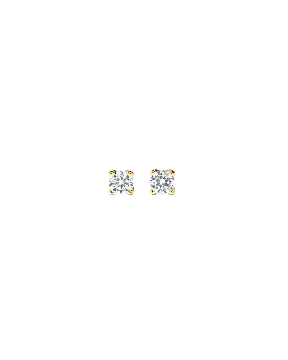 ANI Jewels - Stud Earrings Gold - 3 mm - Guldörhängen