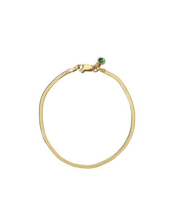 ANI Jewels - Herringbone Bracelet Gold - Guldarmband