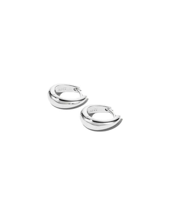 ANI Jewels - Ellipse Earrings Silver - Silverörhängen