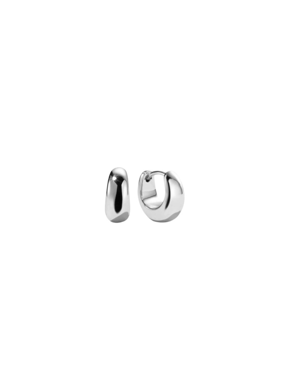 ANI Jewels - Dome Huggies Silver