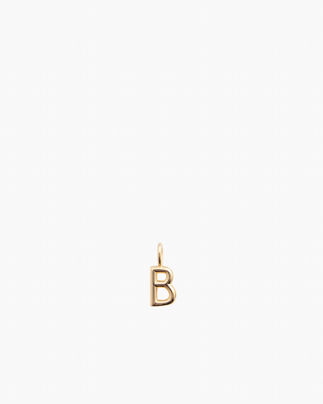 Letter Charm Gold