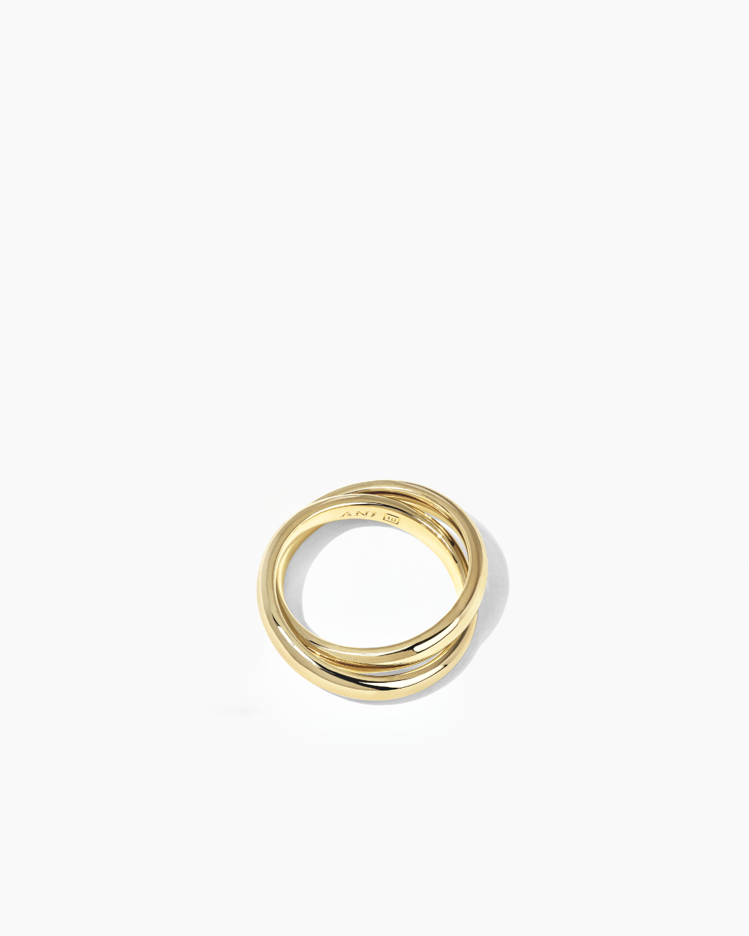 Plain Dualité Ring Gold | ani-jewels.com | Bianca Ingrosso – ANI Jewels
