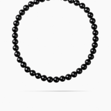Black Bead Necklace