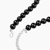 Black Bead Necklace