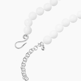 White Bead Necklace