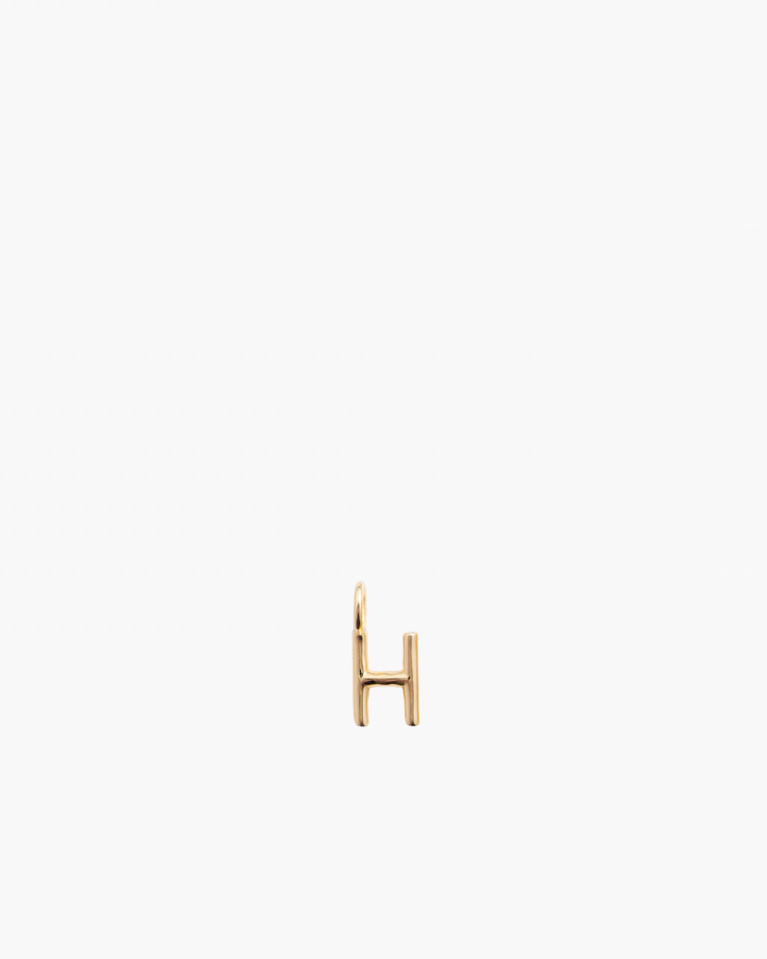Letter Charm Gold