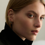 Stone Hoops Kit Gold