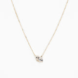 Doppio Pera Necklace Gold