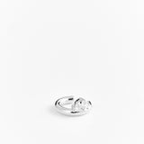 Pear Ear Cuff Silver