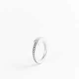 Pendome Introverso Pavé Ring Silver