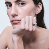 Pendome Introverso Ring Silver