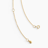 Pear Necklace Gold