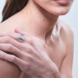 Sopra Pera Ring Silver