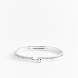 Sospeso Pavé Bracelet Silver