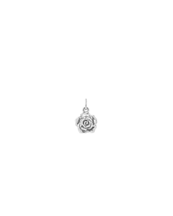 Rose Charm Silver i gruppen Shop / Halsband hos ANI (ANI-0125-46)