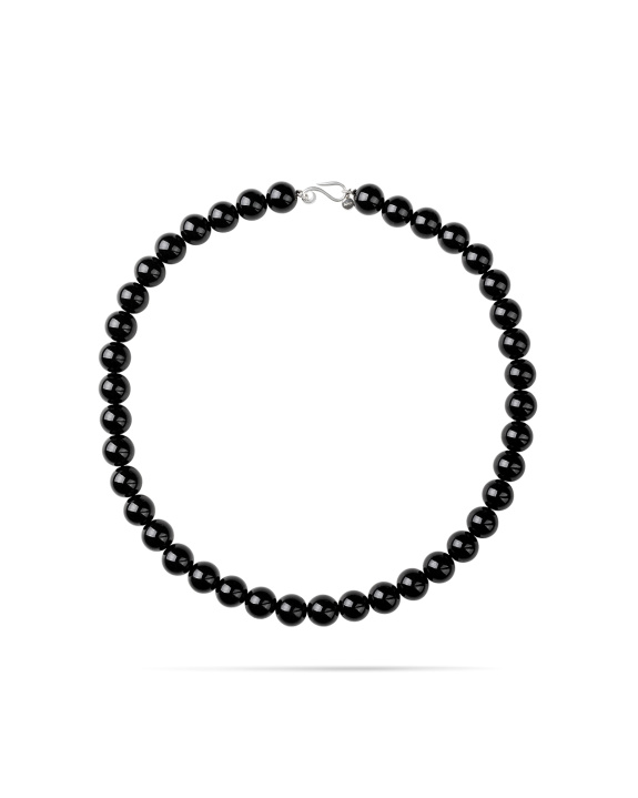 Black Pearl Necklace i gruppen Shop / Halsband hos ANI (ANI-0624-040)