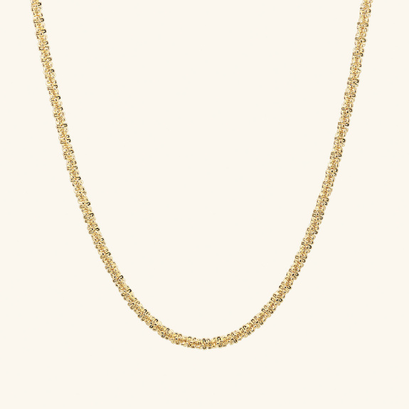 Sparkly Chain Necklace Gold i gruppen Shop / Halsband hos ANI (ANI-1023-001)