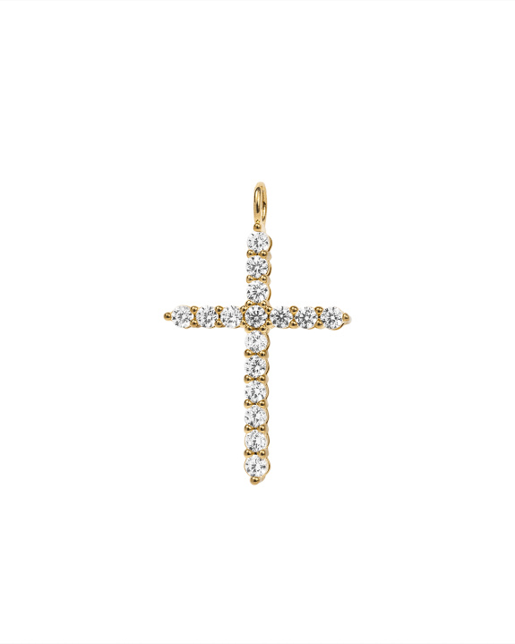 Cross Pendant Gold i gruppen Shop / Halsband hos ANI (ANI-1024-003)