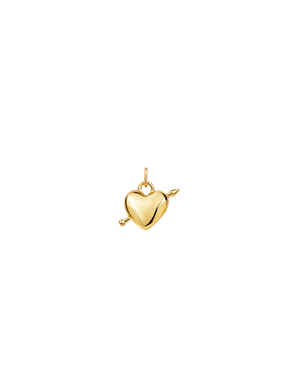 Heart Arrow Charm Gold i gruppen Shop / Halsband hos ANI (ANI-1124-03)