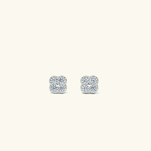 Blossom Earrings Silver i gruppen Shop / Örhängen hos ANI (ANI-EA-01-002)