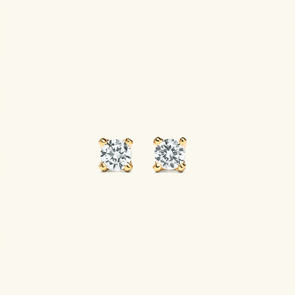 Stud Earrings Gold - 2,5 mm i gruppen Shop / Örhängen hos ANI (ANI231049)