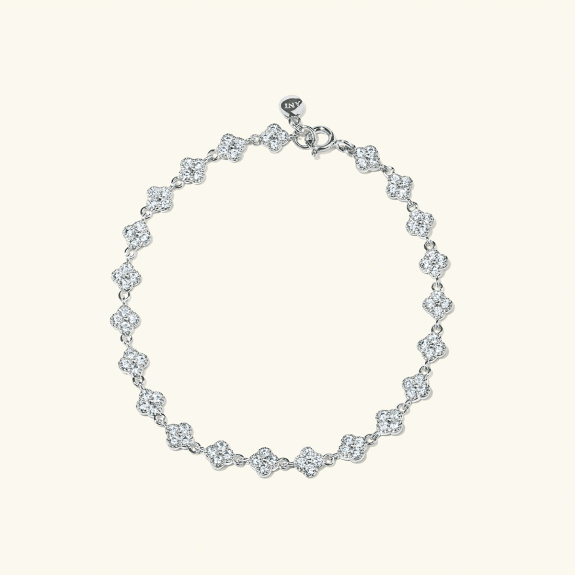 Blossom Bracelet Silver i gruppen Shop / Armband hos ANI (ANI_VA_035)