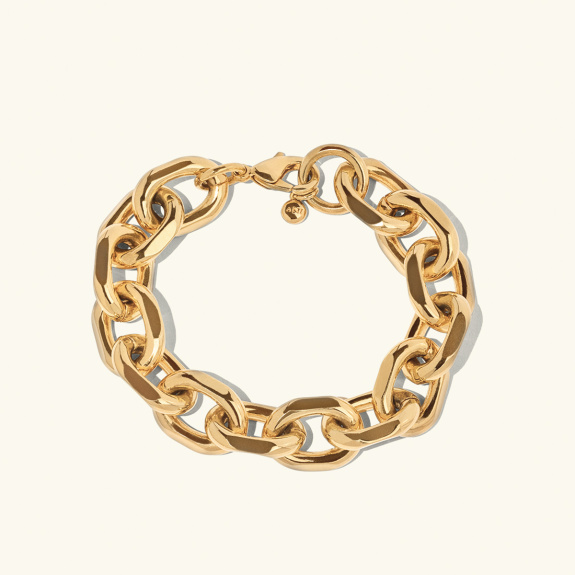 Chain Bracelet Large Gold i gruppen Shop / Armband hos ANI (ANI_VA_040)