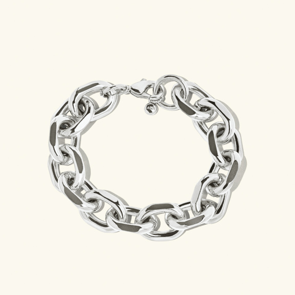 Chain Bracelet Large Silver i gruppen Shop / Armband hos ANI (ANI_VA_041)