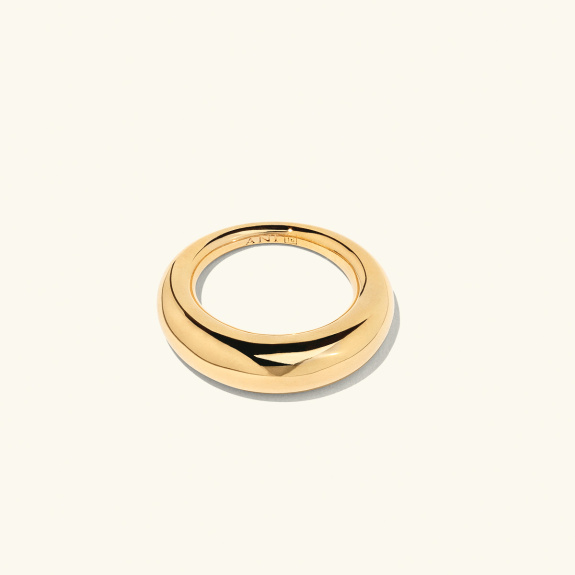 Ellipse Ring Gold i gruppen Shop / Ringar hos ANI (ANI_VA_044)