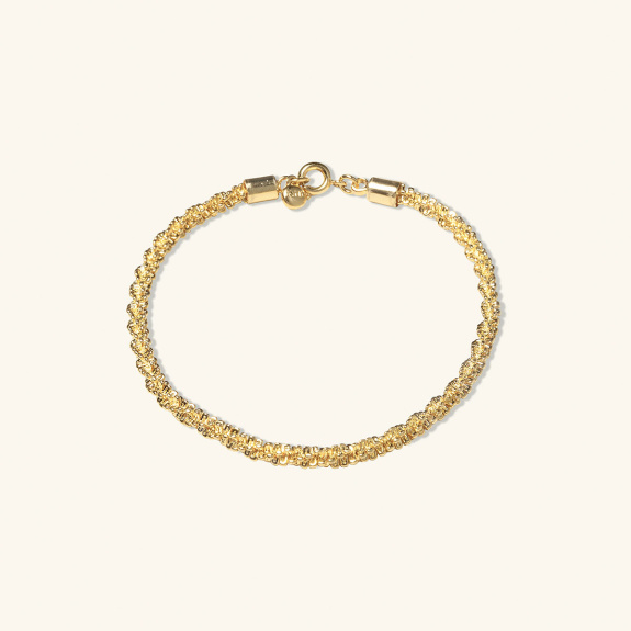 Sparkly Chain Bracelet Gold i gruppen Shop / Armband hos ANI (ANI_VA_052)