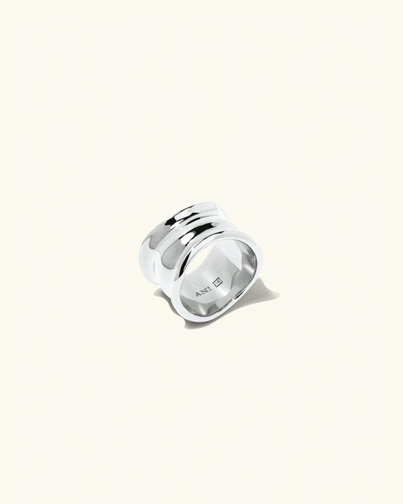 Orca Ring Silver i gruppen Shop / Ringar hos ANI (ANI_VA_075)